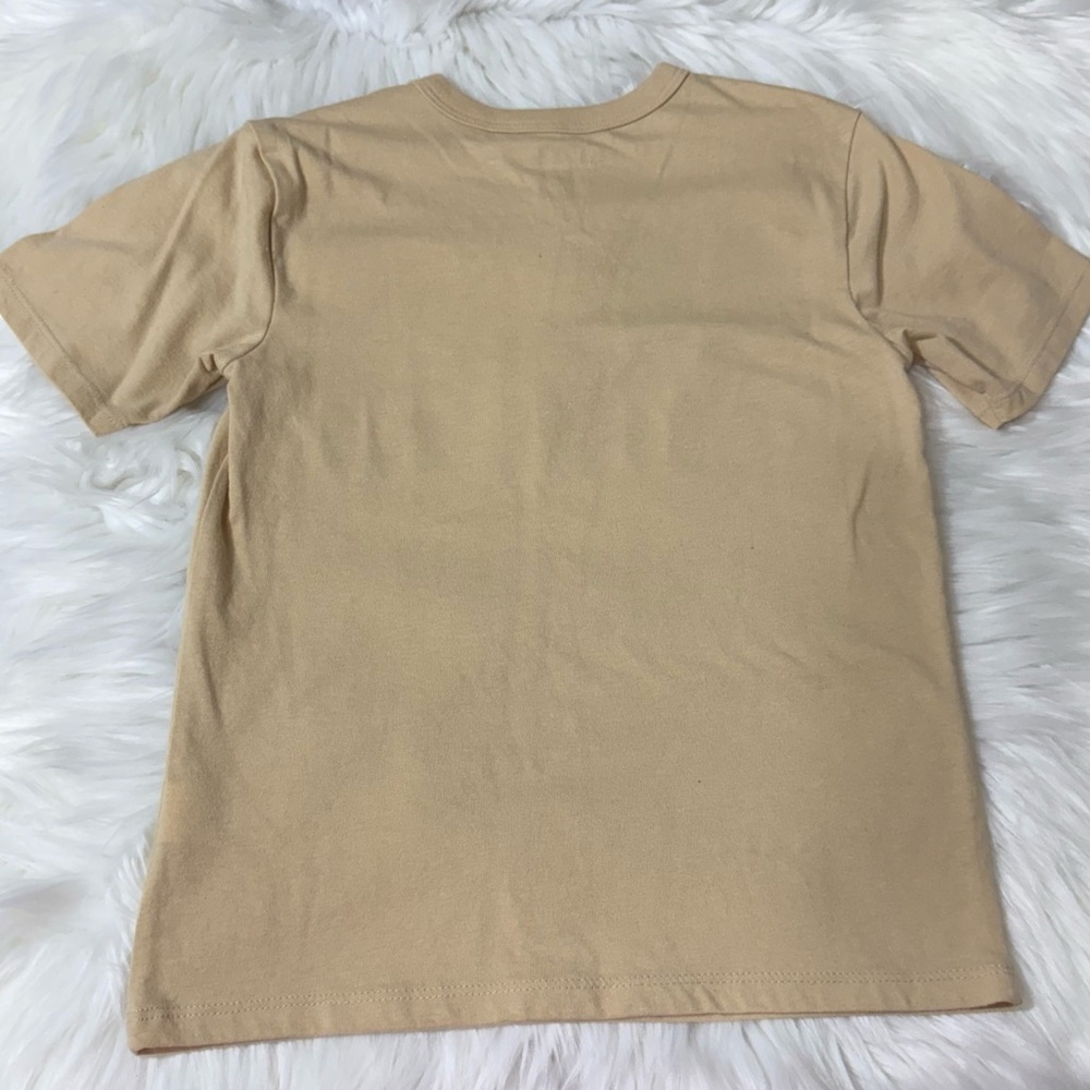 The Children’s Place Youth Boy Size Small Tan Short Sleeve Tee - Picture 9 of 11